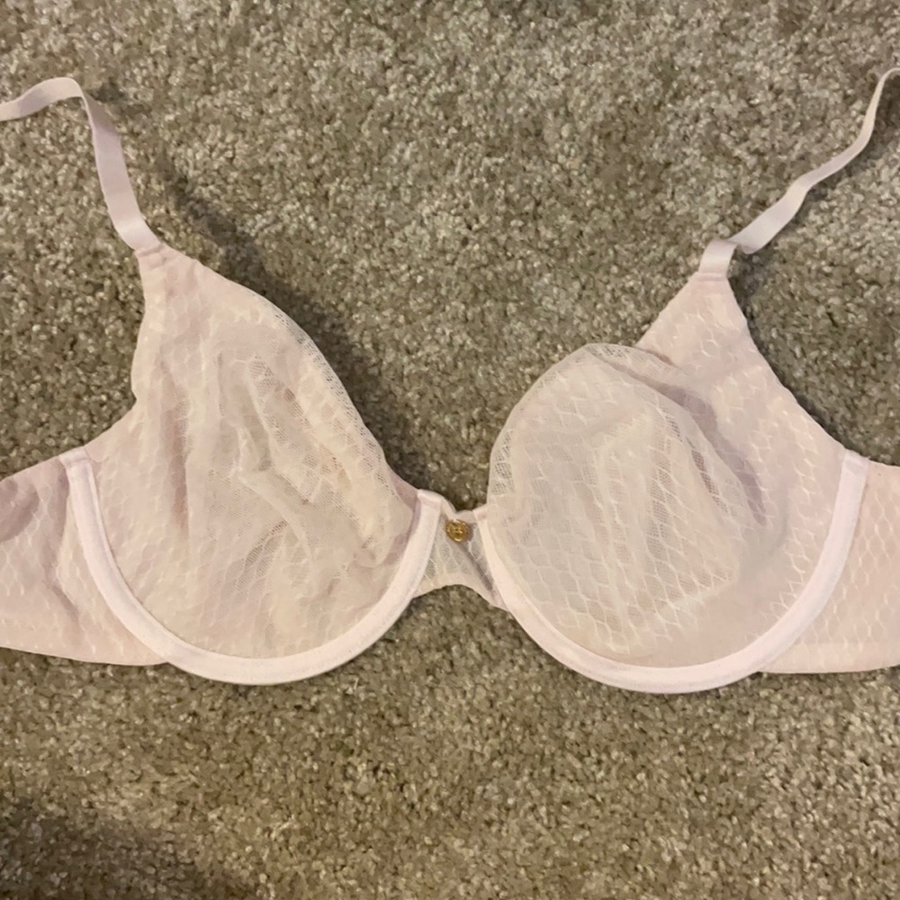 NEW WITHOUT TAGS Natori Unlined Blush Pink Bra Size 34C